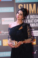 Sanjjanaa at SIIMA Awards 2018 Red Carpet